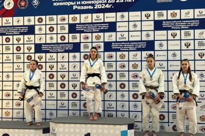 Медали на Всероссийских соревнованиях Общества «Динамо» по дзюдо, среди юниоров и юниорок до 23 лет.