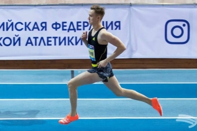Наш спортсмен Константин Холмогоров завоевал два золота на зимнем Чемпионате России по лёгкой атлетике в помещении!